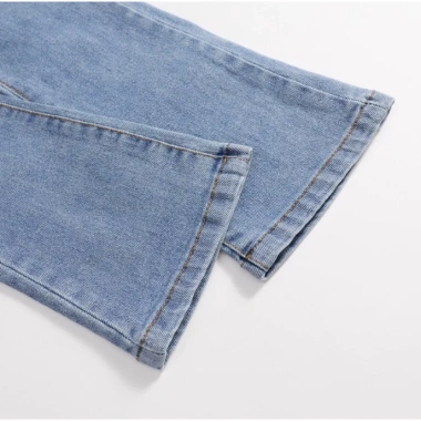 Quần Jean Bé Gái Ống Loe Nhẹ Cạp Chun Co Giãn, Mềm Thoải Mái, Nhà Bông - 195.000 VND 8