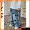 Quần jean bé trai họa tiết Mickey, ống thẳng Hàn Quốc - Giá 352.512 VND