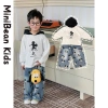 Quần jean bé trai họa tiết Mickey, ống thẳng Hàn Quốc - Giá 352.512 VND 2