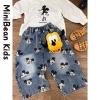 Quần jean bé trai họa tiết Mickey, ống thẳng Hàn Quốc - Giá 352.512 VND 3