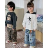 Quần jean bé trai họa tiết Mickey, ống thẳng Hàn Quốc - Giá 352.512 VND 7