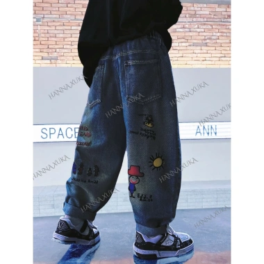 Quần Jean Bé Trai MA2.201 2.026 - Jeans Mềm Mại 2 Màu Size 80‑180, Giá 133.000 VNĐ 3