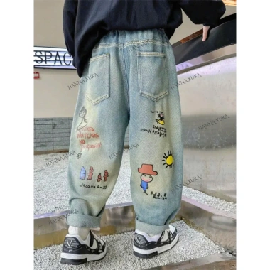 Quần Jean Bé Trai MA2.201 2.026 - Jeans Mềm Mại 2 Màu Size 80‑180, Giá 133.000 VNĐ 4