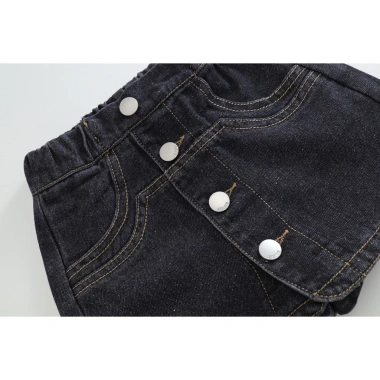 Quần Jean Giả Váy Bé Gái Thiết Kế Cá Tính Co Giãn Nhẹ Mềm Mại Giá 171.000₫ 7