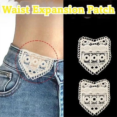 Quần Jean HYCEO 1 Thắt Lưng Mở Rộng, Cotton Rỗng Ren, Điều Chỉnh Phụ Kiện May 5