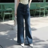Quần Jean Kaylin Form Suông Basic phối dây Denim dày dặn – Phong cách N2.325 Giá 600k 4