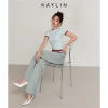 Quần Jean Kaylin Form Suông Denim Dày Dặn, Thêu Hình Retro - Giá 559.500₫ 3