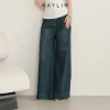 Quần jean Kaylin form suông ống rộng denim dày dặn phong cách retro BST Hè 2.025 - Giá chỉ 600.000 VND 6