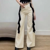 Quần Jean Kaylin form suông ống rộng Denim dày dặn phong cách retro Giá 560.000₫ 4