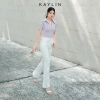 Quần Jean Kaylin họa tiết hoa nổi, form ôm ống loe, denim dày dặn, chỉ 560k Mã N2.334 4