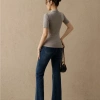 Quần Jean Kaylin ôm ống loe denim dày dặn phong cách retro - BST 10/2.025, chỉ 600k 2