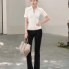 Quần Jean Kaylin ôm ống loe denim dày dặn phong cách retro - BST 10/2.025, chỉ 600k 5