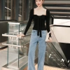 Quần Jean Kaylin ông đứng Ella Jean form suông dày dặn THE FIRST BREATH - Giá 610k