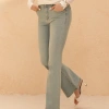 Quần Jean Kaylin ống loe form ôm denim N2.276 - Giá chỉ 600.000đ, chất vải bền, phong cách hiện đại 2