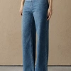Quần Jean KAYLIN suông dài form basic denim dày dặn Retro BST Tháng 3 2
