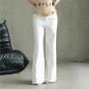 Quần Jean Kaylin Suông Ống Loe Denim Dày Dặn BST Thu Đông 2.025 - Giá 600.000₫ 6