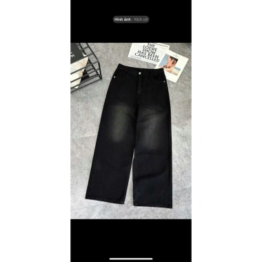 Quần jean khoá chước chun sau nấm - Hàng QC chất lượng, giá ưu đãi 135k