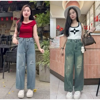Quần Jean Khoá Hàng Loại 1 Giá Sỉ 129.350 VND - 165.568 VND Ảnh Thật 2