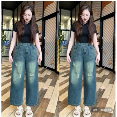 Quần Jean Khoá Hàng Loại 1 Giá Sỉ 129.350 VND - 165.568 VND Ảnh Thật 6