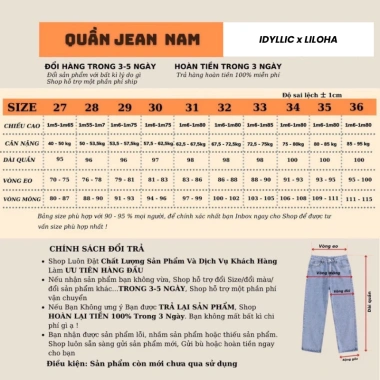 Quần Jean Nam Dài Ống Suông Đứng Form Rộng Xám Wash Retro Denim Cao Cấp HELLOYOU Giá 189k