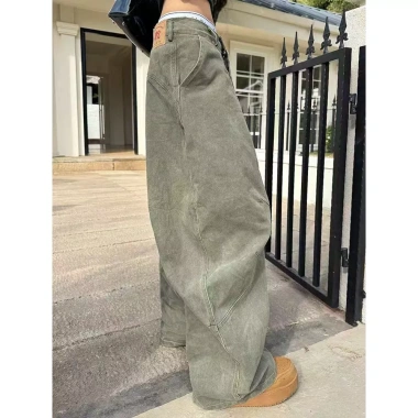 Quần jean nam mùa xuân kiểu Mỹ retro cotton giặt thẳng - Giá 374.760₫ giảm sâu