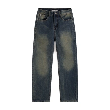 Quần Jean Nam Ống Suông Younger LADOS-44.199 - Chất cao cấp, đứng form, wash màu trẻ trung, giảm từ 311k còn 253k 4