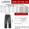 Quần Jean Nam Ống Suông Younger LADOS-44.199 - Chất cao cấp, đứng form, wash màu trẻ trung, giảm từ 311k còn 253k 9