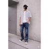 Quần jean nam skinny rách vá da trắng, bò cao cấp co dãn 4 chiều, QJ319 - 199.000 VND 10