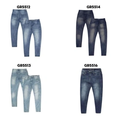 Quần jean nam slim cá tính, đủ màu, giá 298.000₫ - GR55_2 PAPAZI
