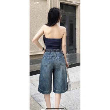 Quần Jean nữ lững ống xuông QC cao cấp – Giá sỉ 99.500 VND, chất liệu mềm mại, form chuẩn, siêu thoải mái