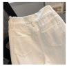 Quần Jean Nữ Thu Đông Nẹp Thẳng Ôm Hơn, Frayed Trọng, Giá ưu đãi 412.992 VND 9