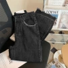 Quần Jean Nữ Thu Đông Nẹp Thẳng Ôm Hơn, Frayed Trọng, Giá ưu đãi 412.992 VND 17