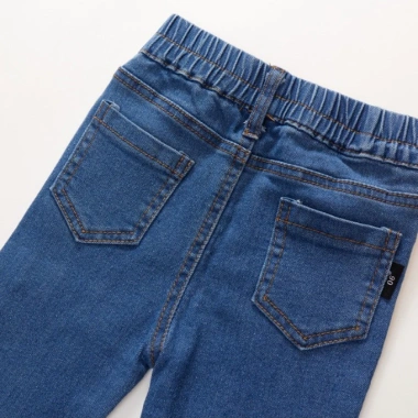 Quần Jean Ống Loe Bé Gái Dáng Ôm Lưng Thun Vải Bò Mềm Co Giãn Giá Chỉ 171.000₫ 6