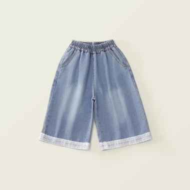 Quần jean ống rộng bé gái, chất mềm, tôn dáng, chỉ 199.000 VND giảm từ 248.750 VND 2