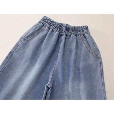 Quần jean ống rộng bé gái, chất mềm, tôn dáng, chỉ 199.000 VND giảm từ 248.750 VND 5