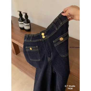 Quần jean ống suông siu đẹp WGWE hàng QCCC giảm giá 499k - Giá gốc 648.7k 3