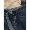 Quần jean ống suông The Limon Qccc và đai jean caro Giá chỉ 415.000 VND 9