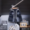 Quần Jean Short Bé Trai Rách Gối Túi Hộp Hàn Quốc - Chất Bò Mềm Mát, Co Giãn, Giá 250k (Giảm từ 310k) 2