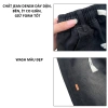 Quần jean suông nam ống rộng cạp chun lưng cao denim dày dặn - Giá chỉ 189k | H&D 5