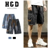 Quần Jean Túi Hộp Nam Ống Rộng Cạp Chun Dày Dặn Thêu Chữ Wash Màu QJ04 - 179k