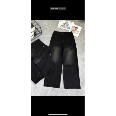 Quần jean xuông nấm khoá chước, chun sau dài 92-96cm - Giá sỉ 180k, giảm còn 144k 4 Quần jean xuông nấm khoá chước, chun sau dài 92-96cm - Giá sỉ 180k, giảm còn 144k 4