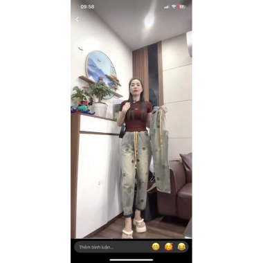 Quần Jeans Baggy Thêu Nơ - Video Thật, Hàng QC Giá 240k Giảm Đến 292.800 4