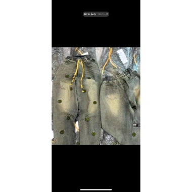 Quần Jeans Baggy Thêu Nơ - Video Thật, Hàng QC Giá 240k Giảm Đến 292.800 10