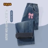Quần Jeans Bé Gái HKAM Denim Lông Cừu Mùa Đông - Giữ Ấm, Thoải mái, Giá 320.000
