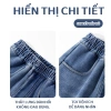 Quần jeans bé trai HKAM - Legging trẻ em chống mài mòn, thoải mái, màu trơn, 210k 6