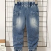 Quần jeans bò BabyloveGO cho bé trai, jogger chun gấu Hàn Quốc, giá ưu đãi 179k 2