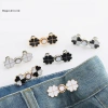 Quần Jeans Bốn Lá Cỏ Kim Loại - Nút Chụp Tháo Rời, Kẹp Thắt Lưng DIY, Diaper và CORED Thời Trang