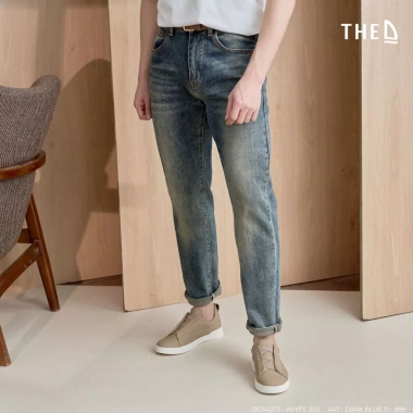 Quần Jeans Casual Elite A47 Dark Blue 97% Cotton 3% Spandex 29-34 Giá 899.000₫