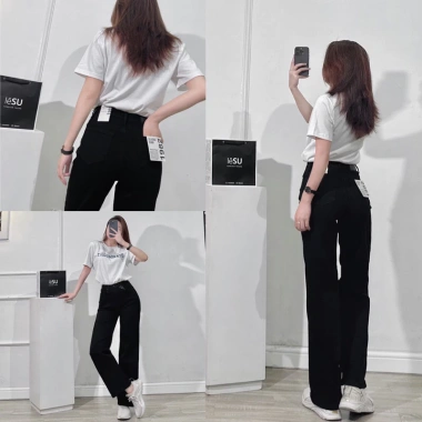 Quần Jeans Culottes Lưng Cao ZR Trơn – Ảnh Tự Chụp Giá 375.000, Giảm Đến 20% 3 Quần Jeans Culottes Lưng Cao ZR Trơn – Ảnh Tự Chụp Giá 375.000, Giảm Đến 20% 3
