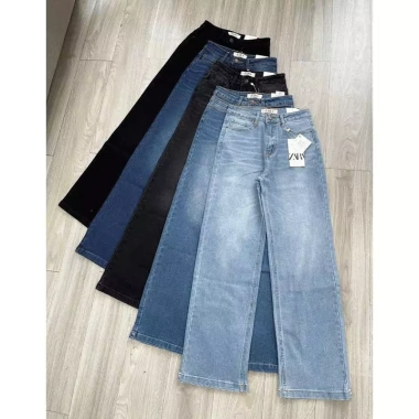 Quần Jeans Culottes Lưng Cao ZR Trơn – Ảnh Tự Chụp Giá 375.000, Giảm Đến 20%